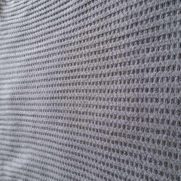 Chaser Dark Blue Cutout Waffle Knit Tee - Picture 6 of 13